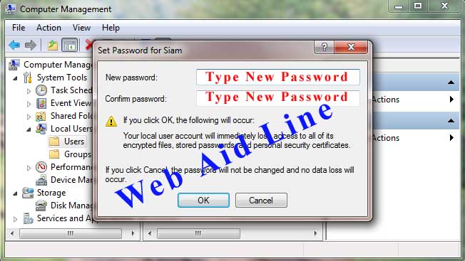 Windows 7 password reset